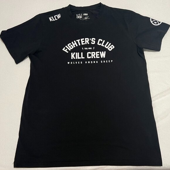 kill crew - fighters club t-shirt - large - Picture 1 of 3